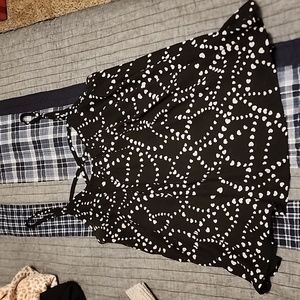 Torrid strappy blouse Size 0